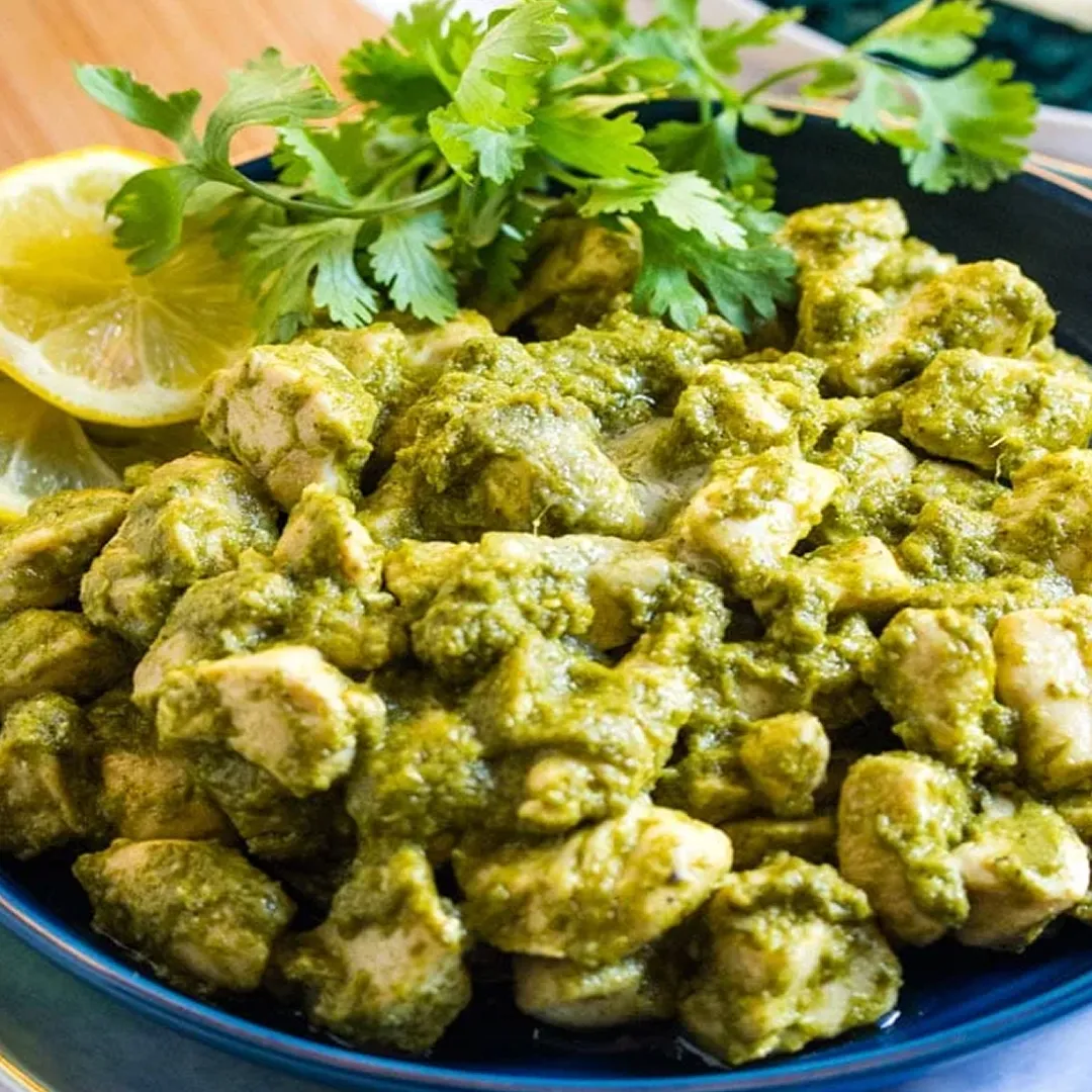 Chicken Hara Masala